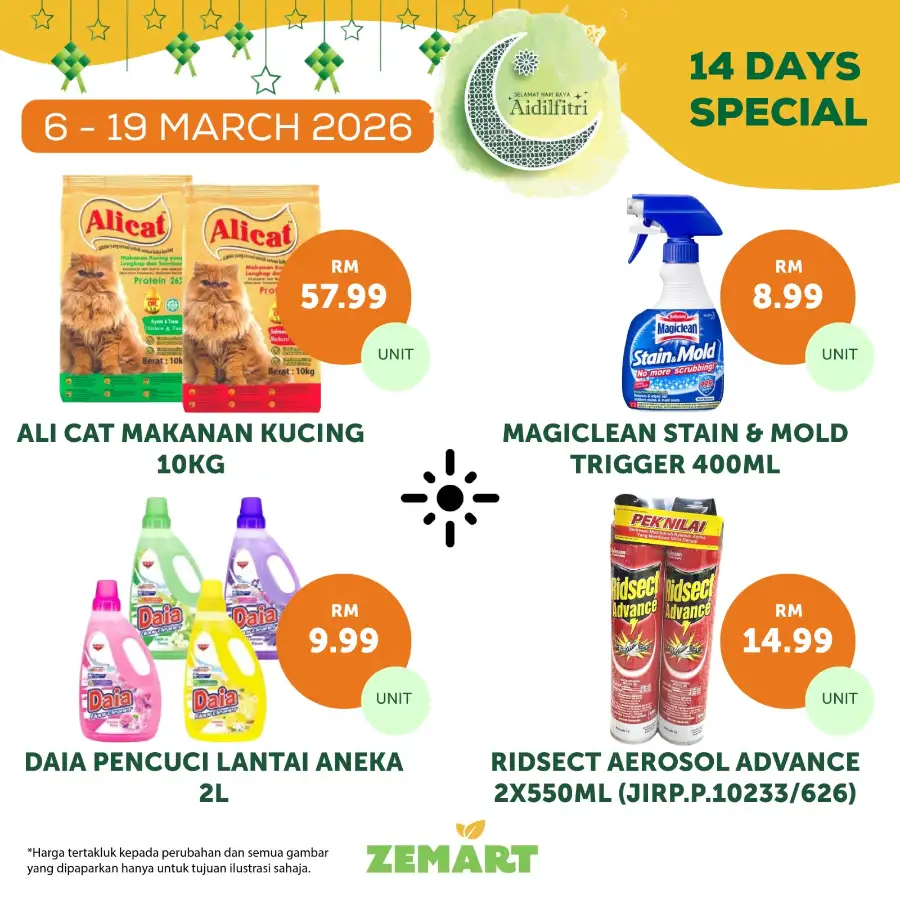 Zemart Malaysia Promotion March 19 2026
