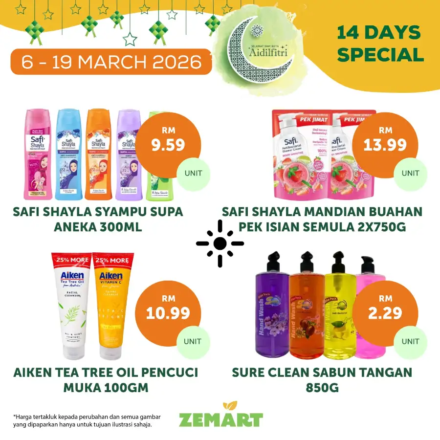 Zemart Malaysia Promotion March 19 2026