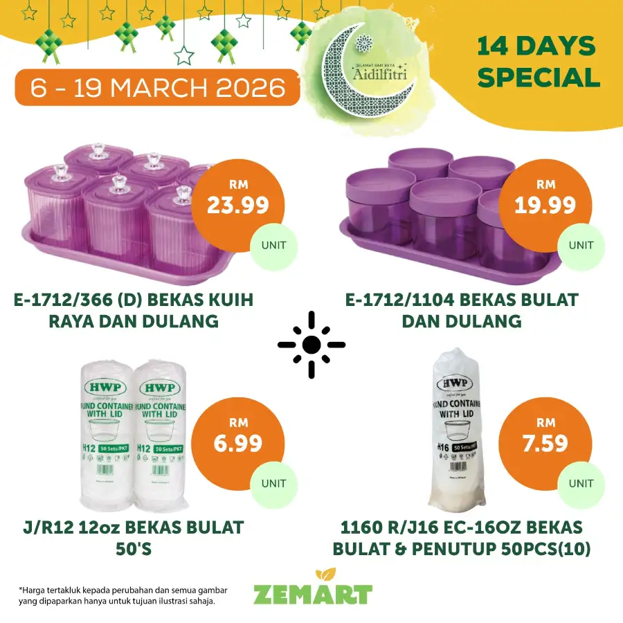 Zemart Malaysia Promotion March 19 2026