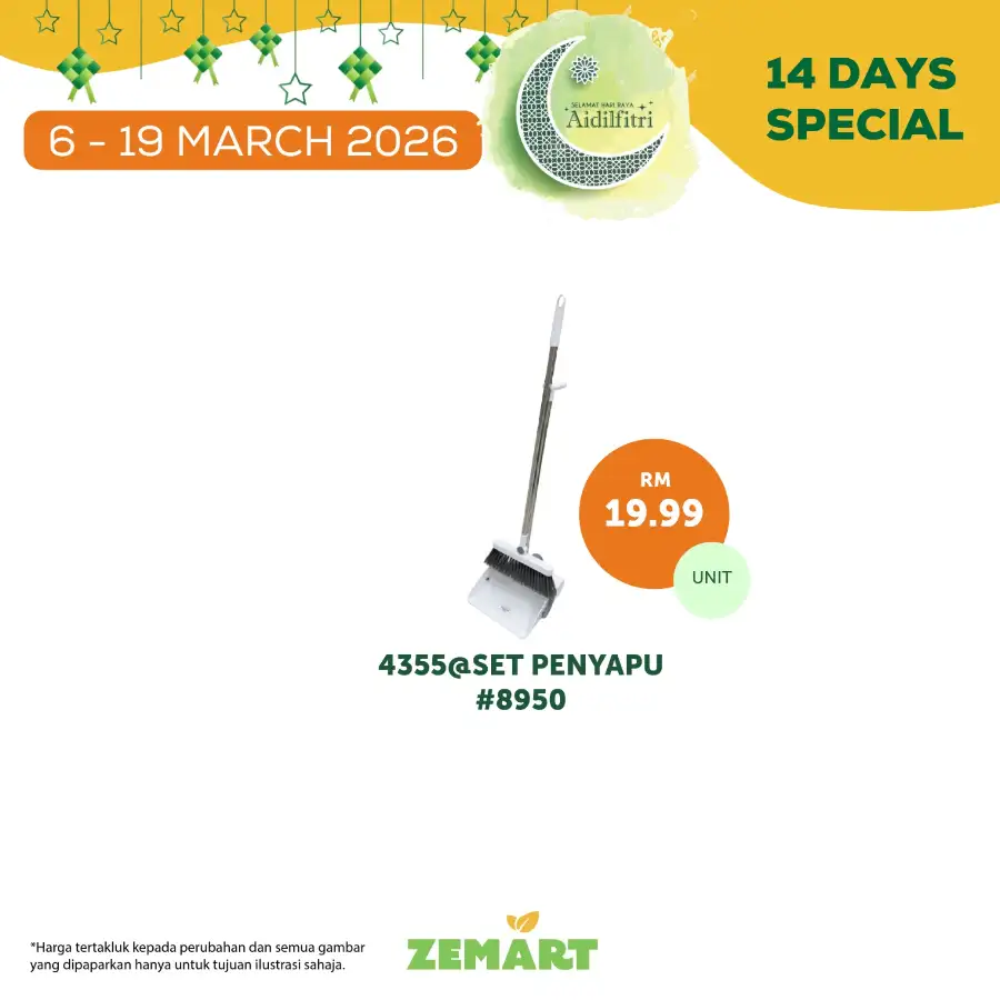 Zemart Malaysia Promotion March 19 2026