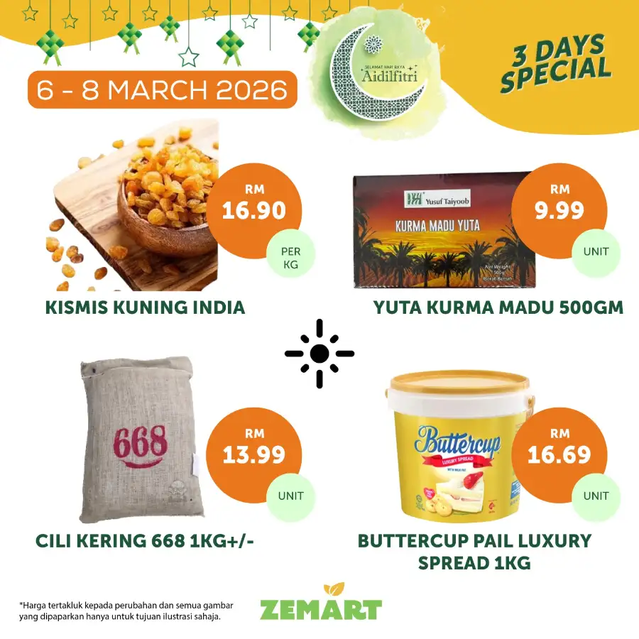 Zemart Malaysia Promotion March 19 2026