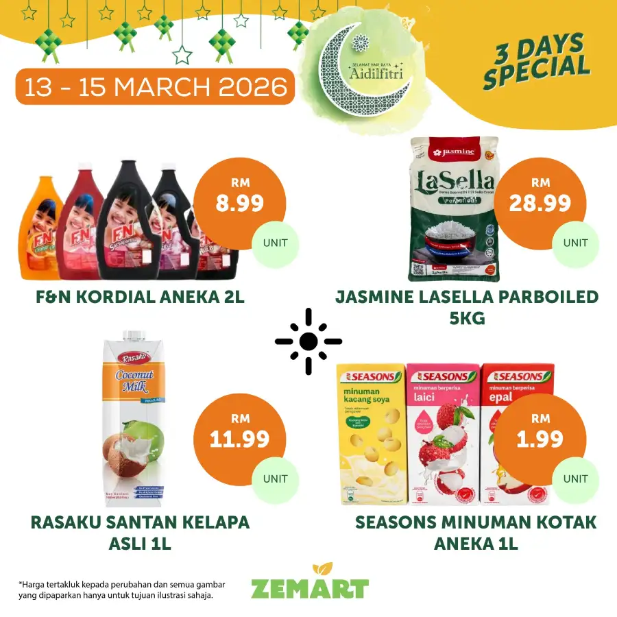 Zemart Malaysia Promotion March 19 2026