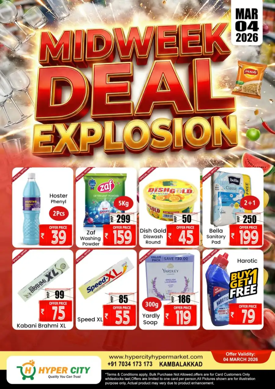 Midweek deals