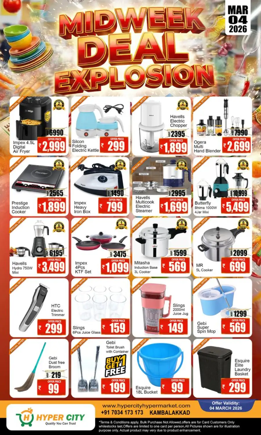 Midweek deals