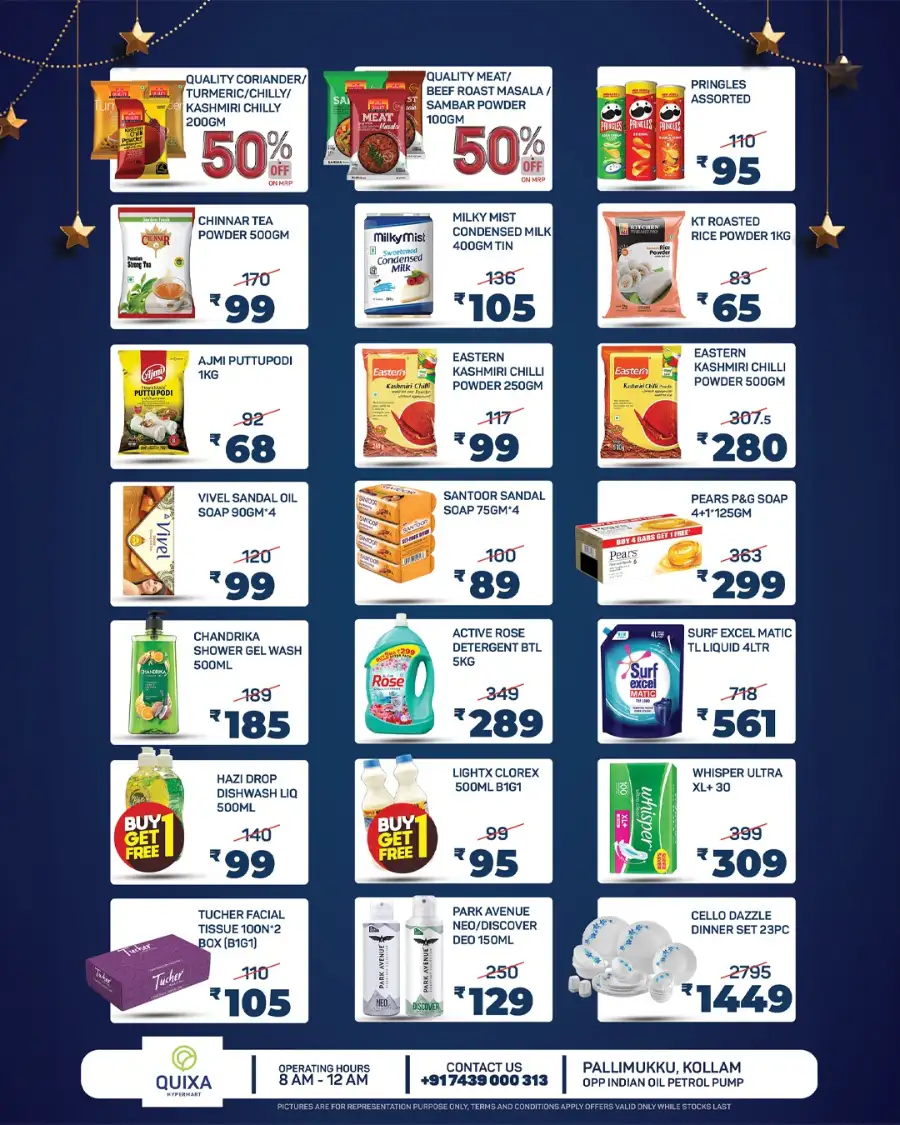 Lantern Fest Deals & Ramadan Kits | Quixa Hypermart Kollam | Ends Mar 08