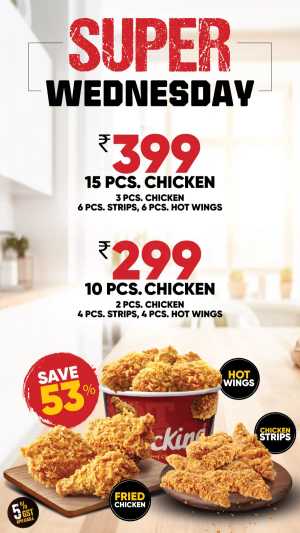 Super wednesday In Chicking India Ernakulam,Calicut,Malappuram,Kannur,Trivandrum,Kasaragod,Thrissur,Wayanad,Palakkad,Kollam,Idukki,Alappuzha,Kottayam