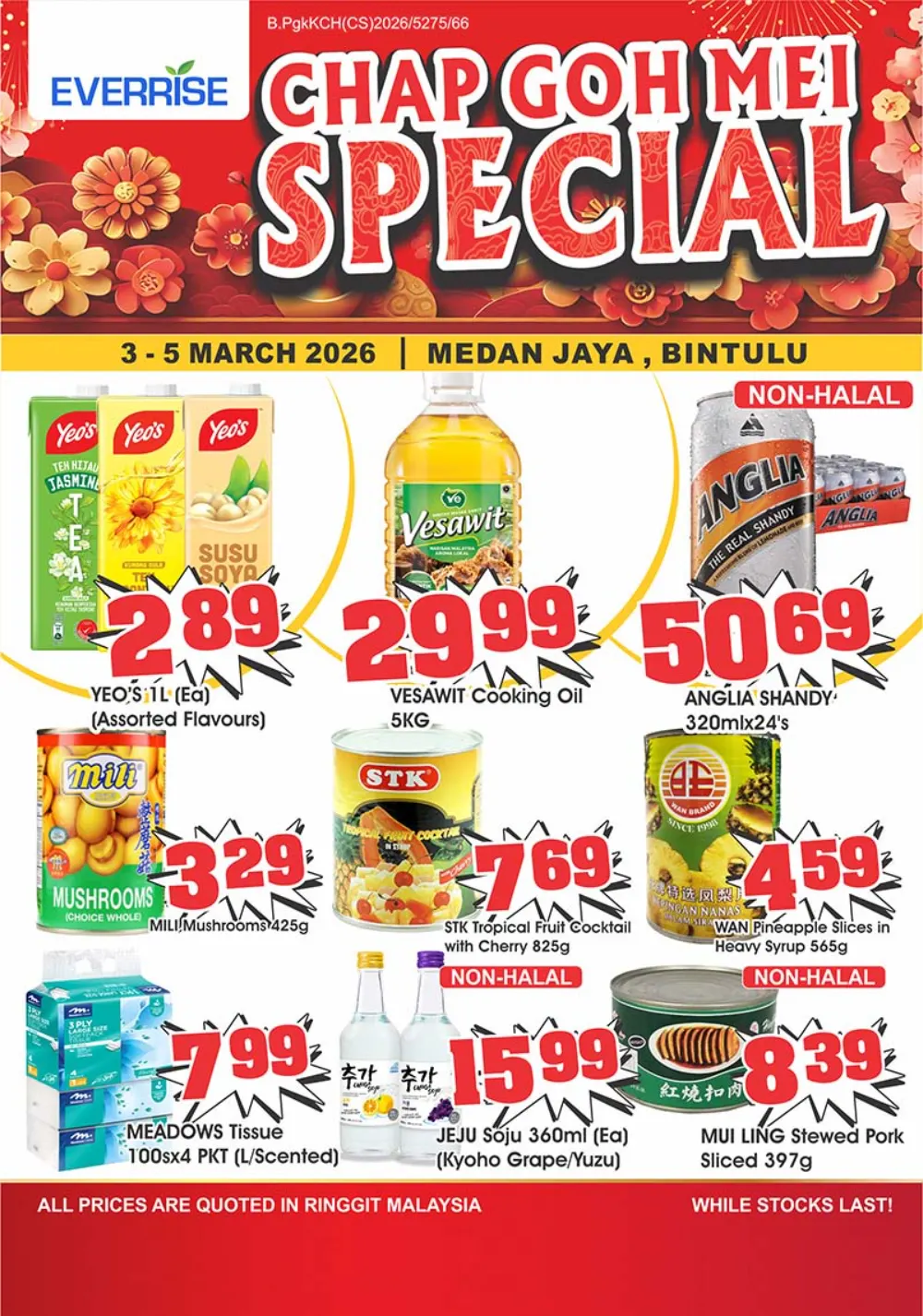 Everrise Chap Goh Mei Special Offers at Medan Jaya, Bintulu | Valid 3 - 5 March 2026