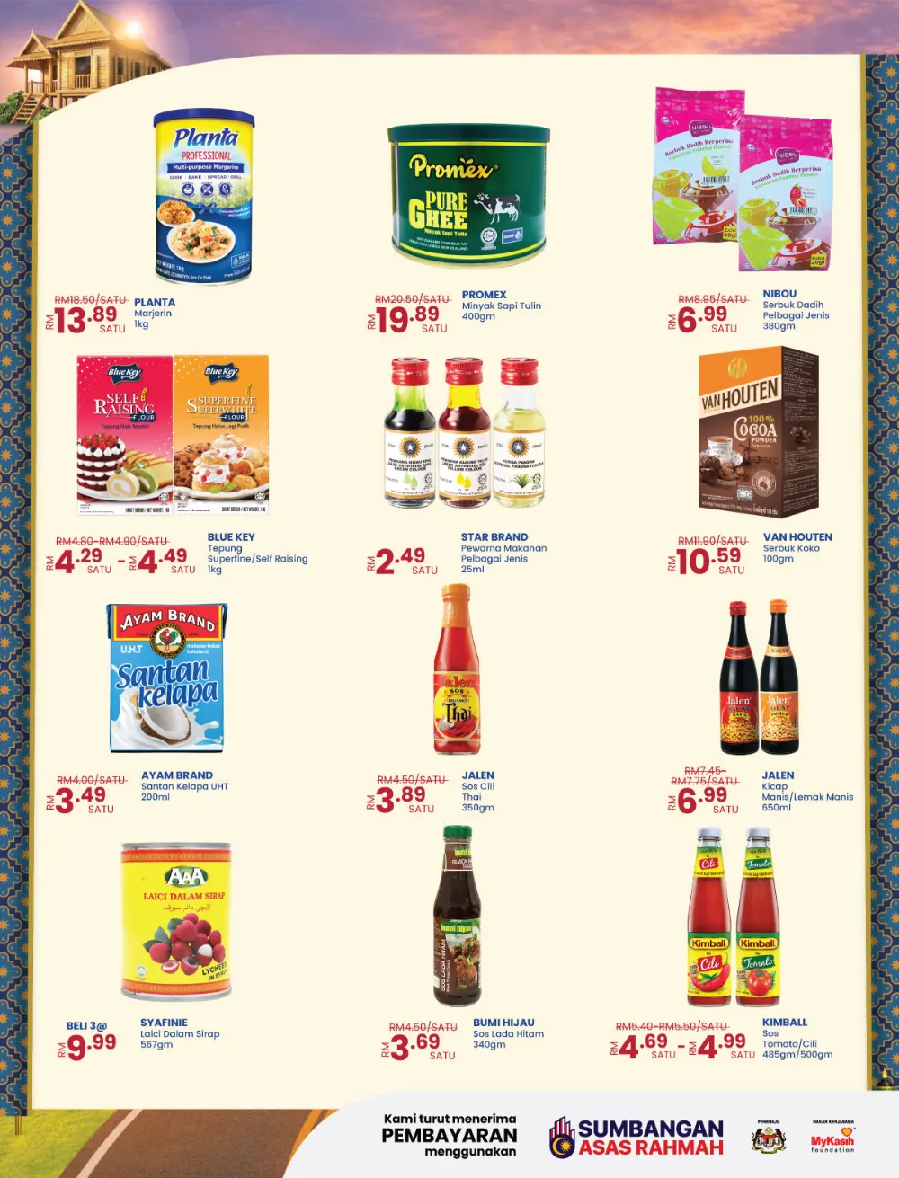 Mega Balik Kampung RM10 Voucher | MYDIN Malaysia | Ends 23 Mar