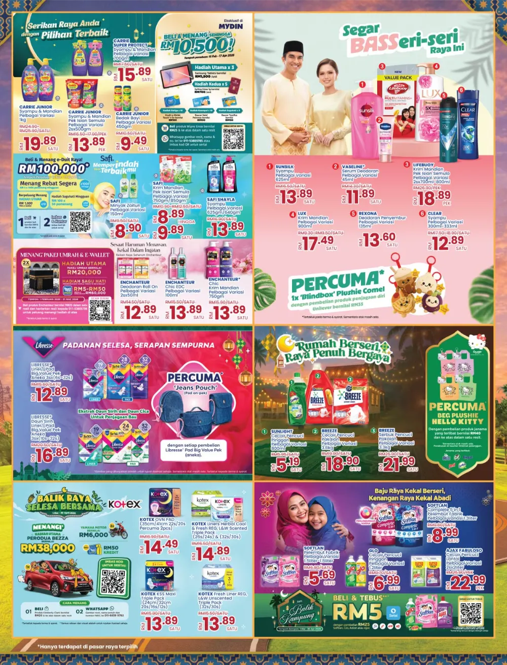 Mega Balik Kampung RM10 Voucher | MYDIN Malaysia | Ends 23 Mar