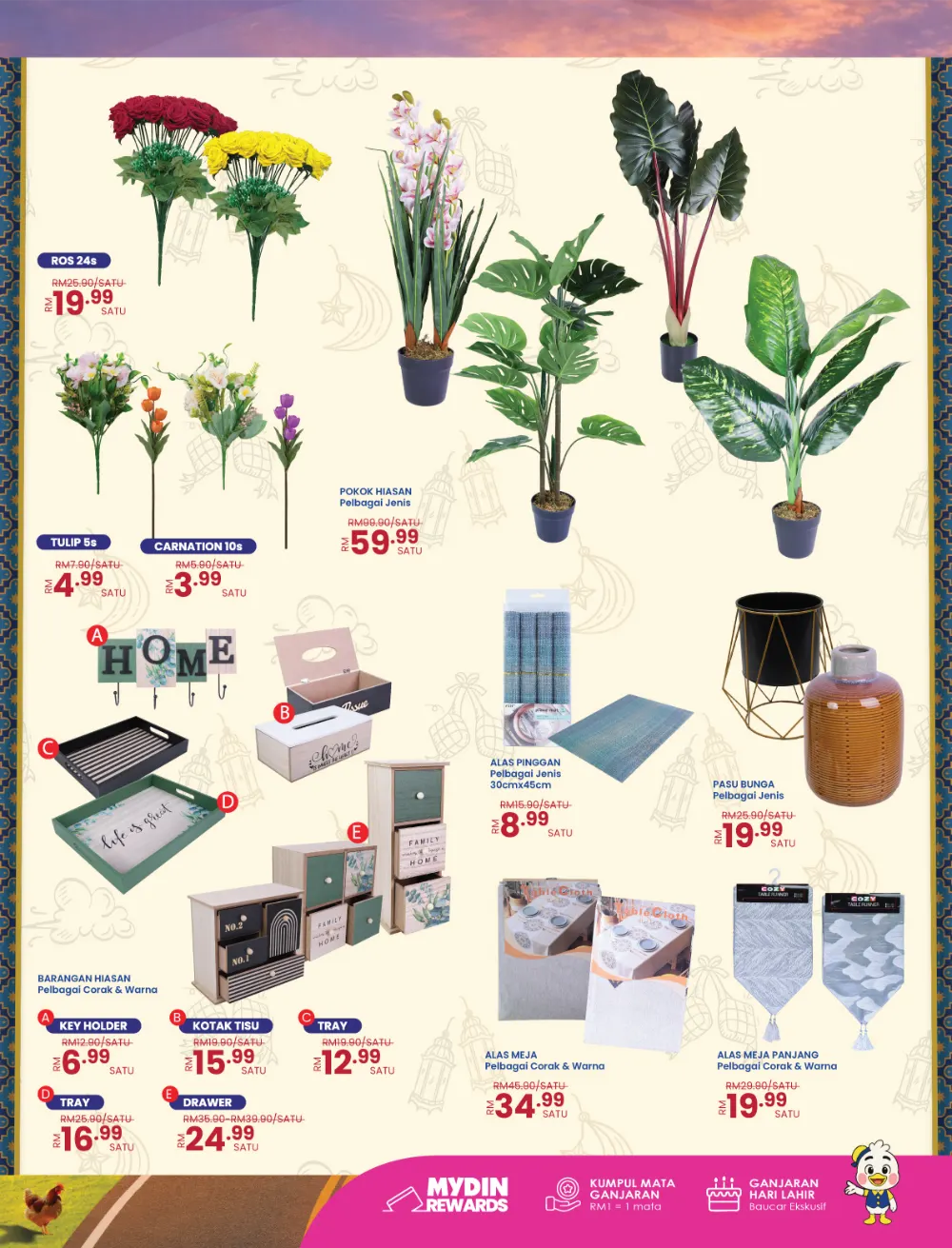 Mega Balik Kampung RM10 Voucher | MYDIN Malaysia | Ends 23 Mar