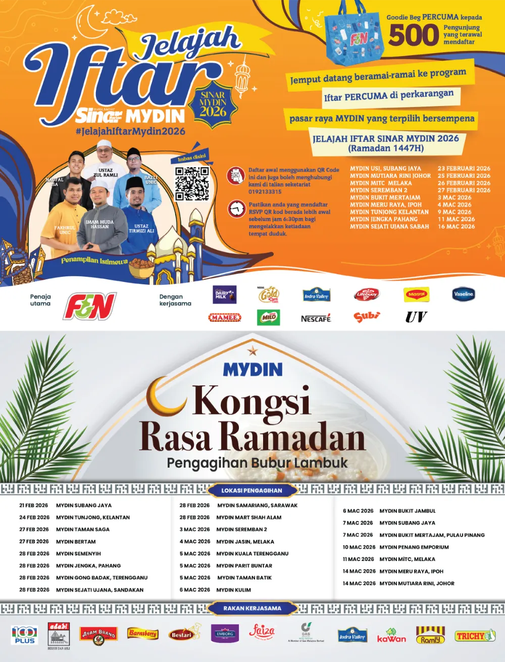 Mega Balik Kampung RM10 Voucher | MYDIN Malaysia | Ends 23 Mar