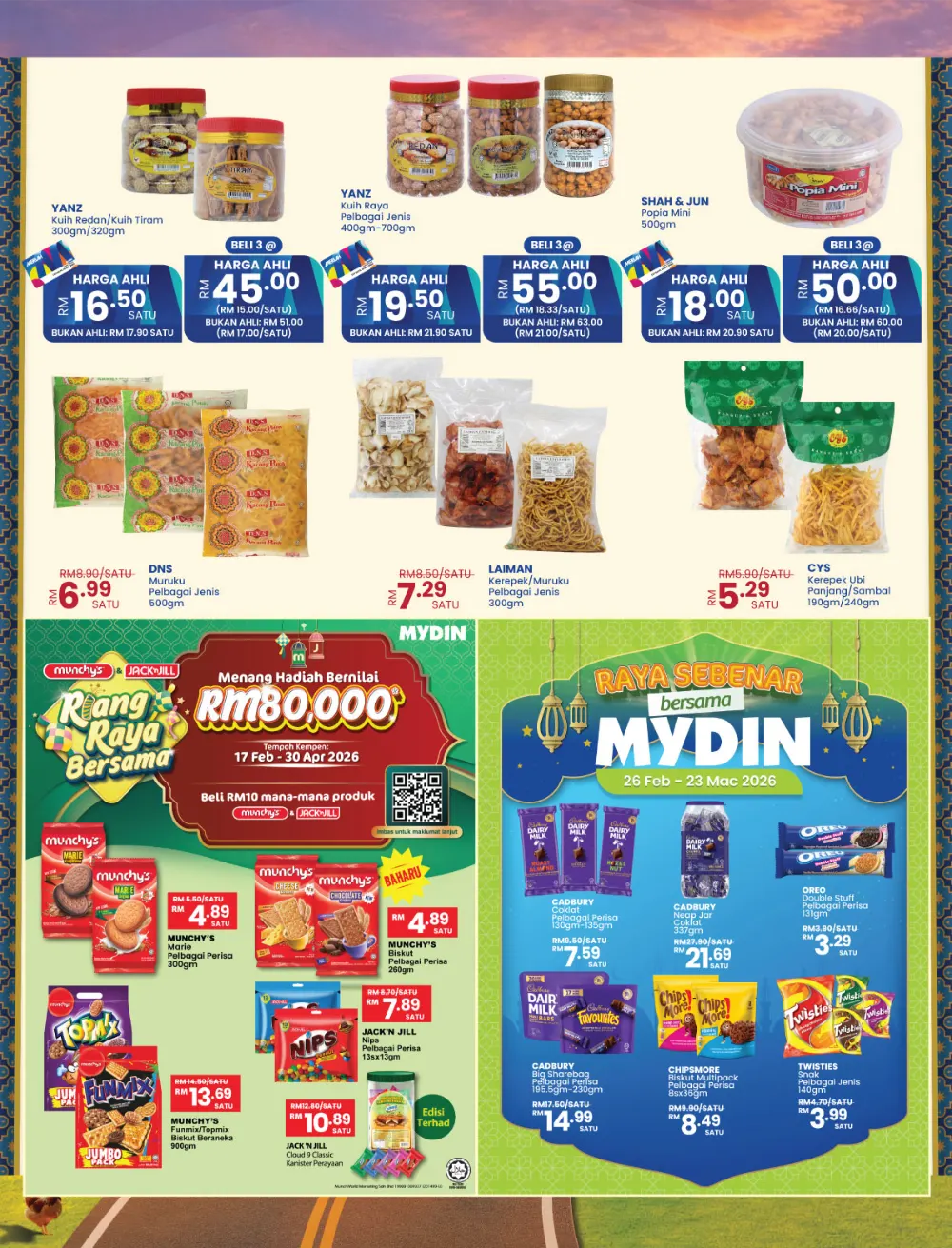 Mega Balik Kampung RM10 Voucher | MYDIN Malaysia | Ends 23 Mar