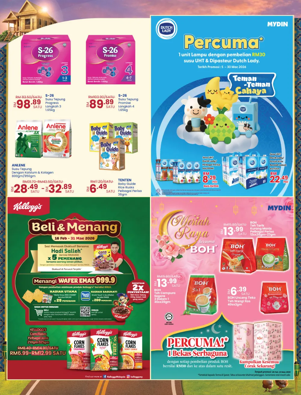 Mega Balik Kampung RM10 Voucher | MYDIN Malaysia | Ends 23 Mar
