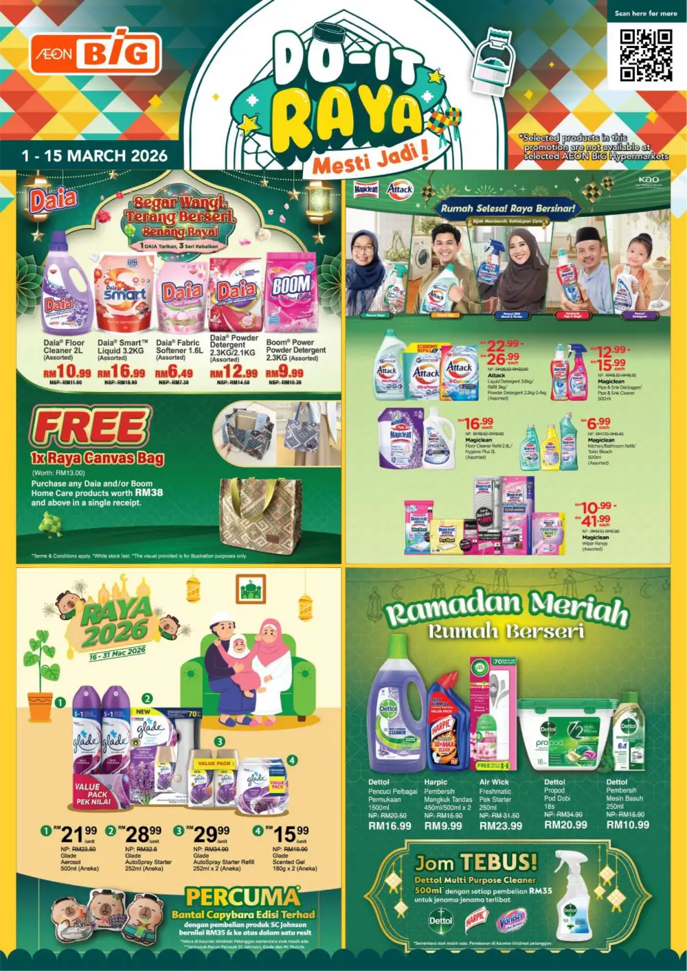 AEON BiG Do-It Raya Mesti Jadi Offer | Ends 15 March