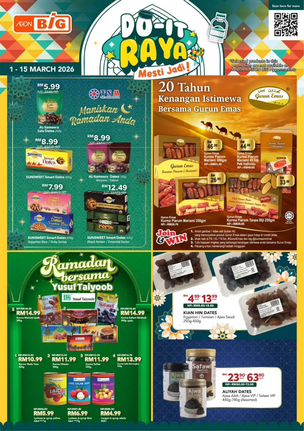 AEON BiG Do-It Raya Mesti Jadi Offer | Ends 15 March