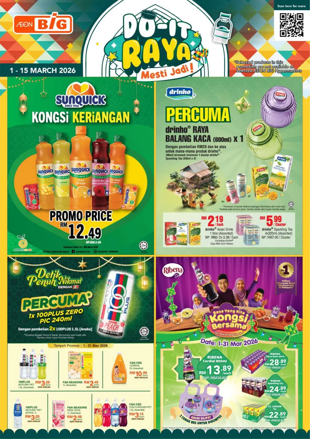 AEON BiG Do-It Raya Mesti Jadi Offer | Ends 15 March