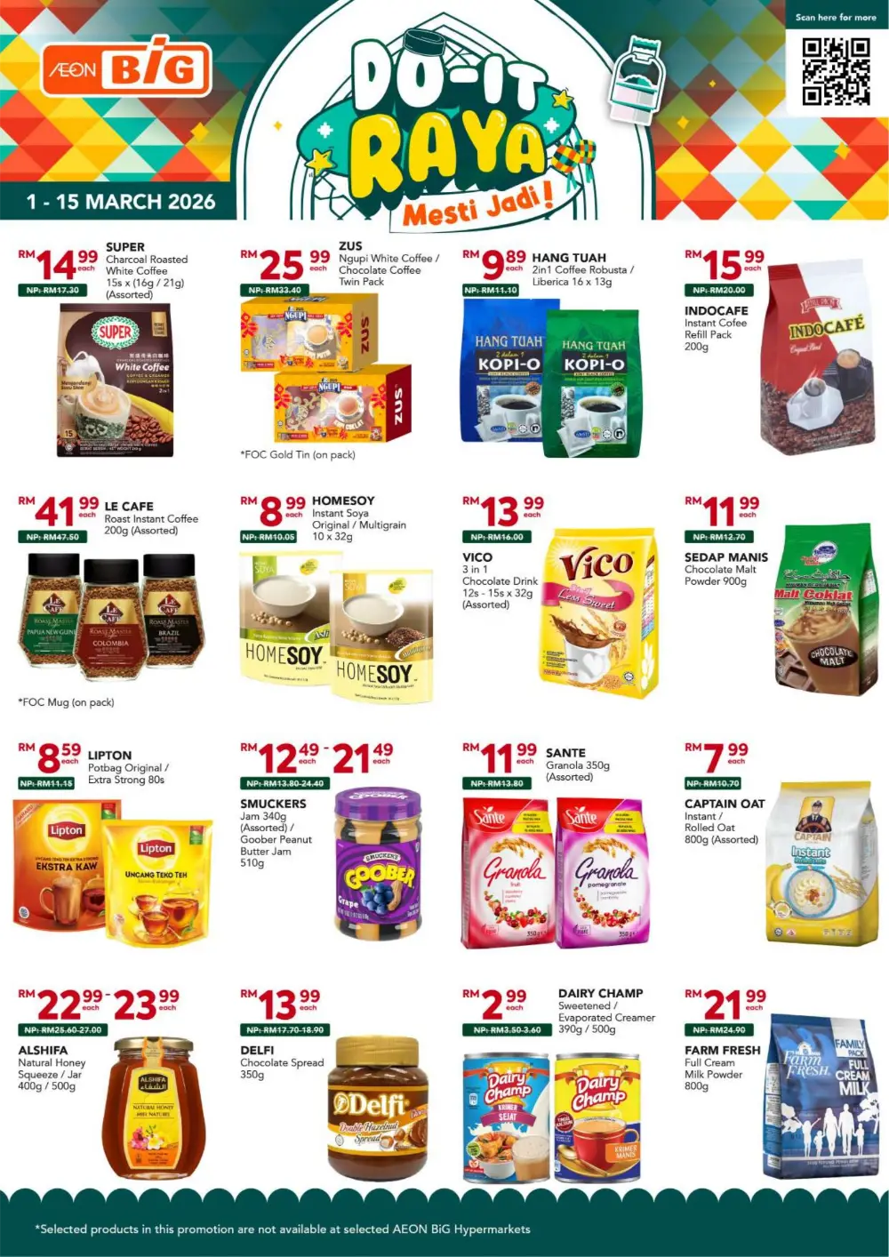 AEON BiG Do-It Raya Mesti Jadi Offer | Ends 15 March
