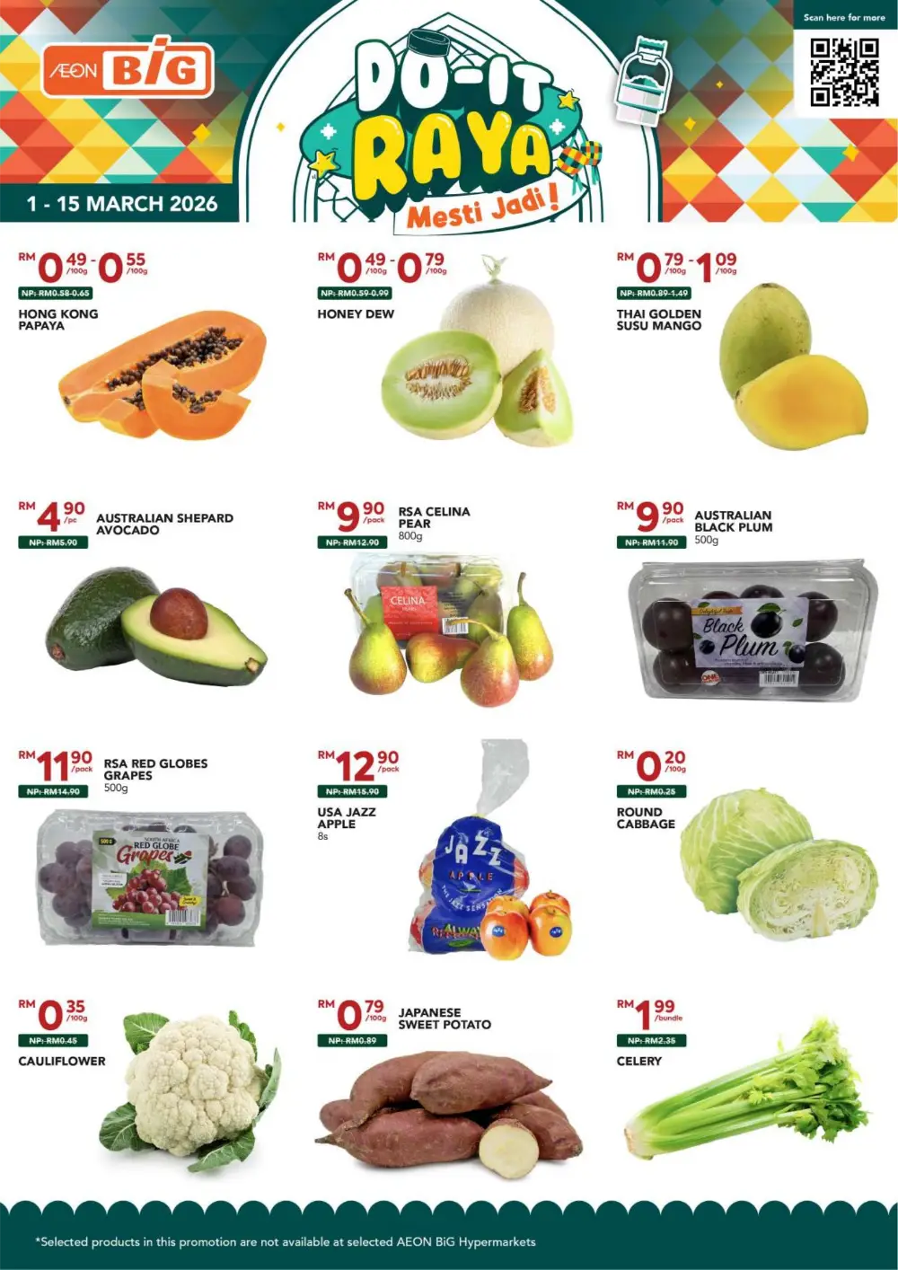 AEON BiG Do-It Raya Mesti Jadi Offer | Ends 15 March