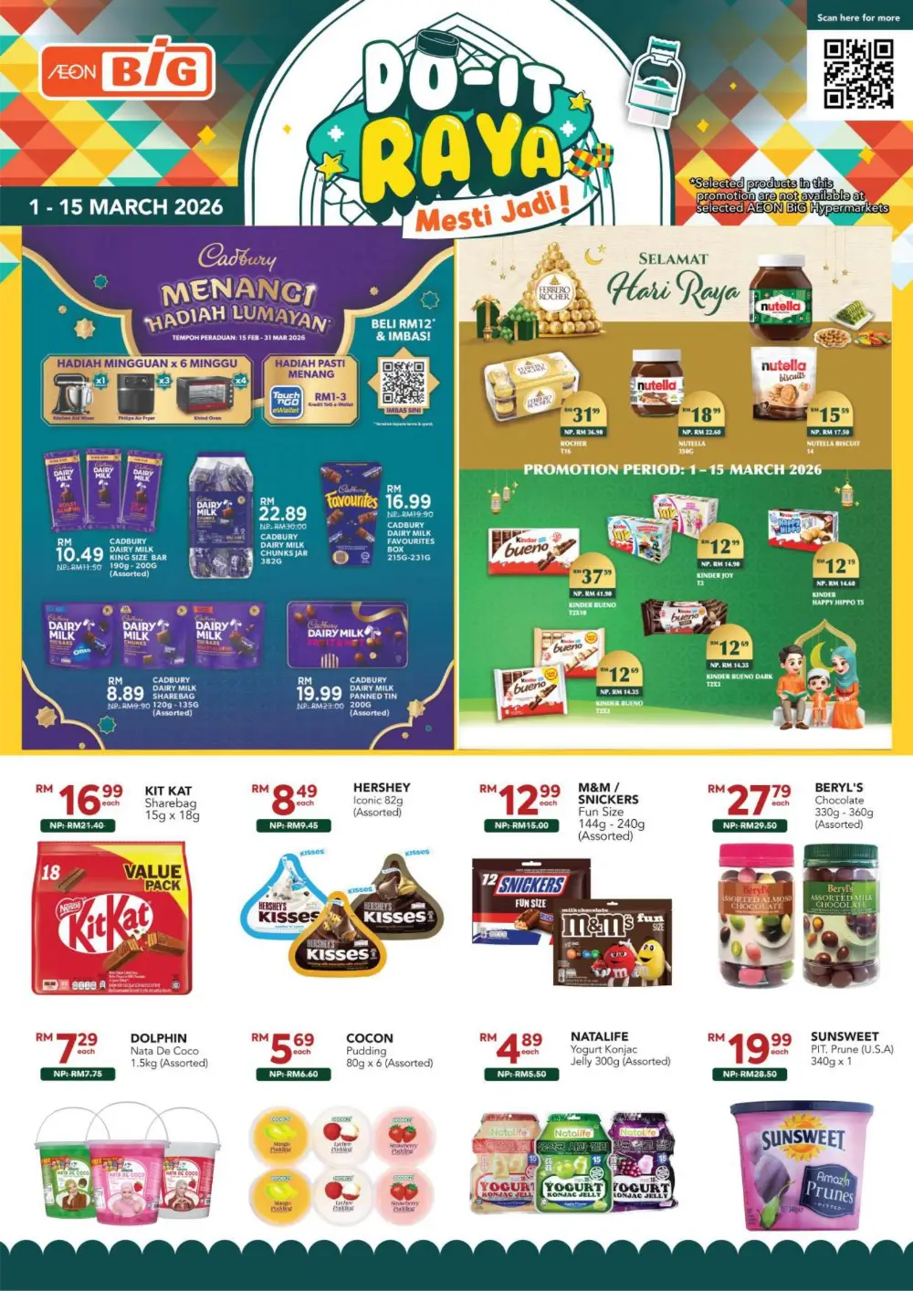 AEON BiG Do-It Raya Mesti Jadi Offer | Ends 15 March