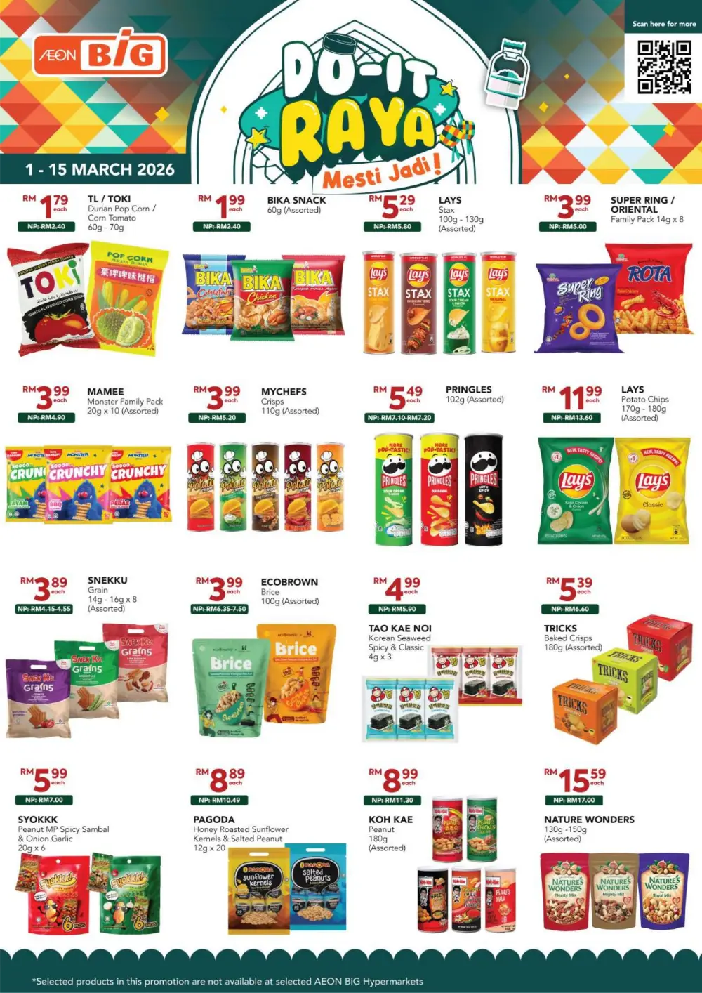 AEON BiG Do-It Raya Mesti Jadi Offer | Ends 15 March