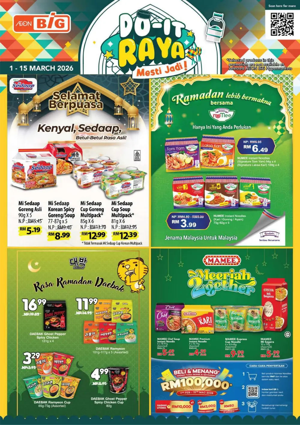 AEON BiG Do-It Raya Mesti Jadi Offer | Ends 15 March