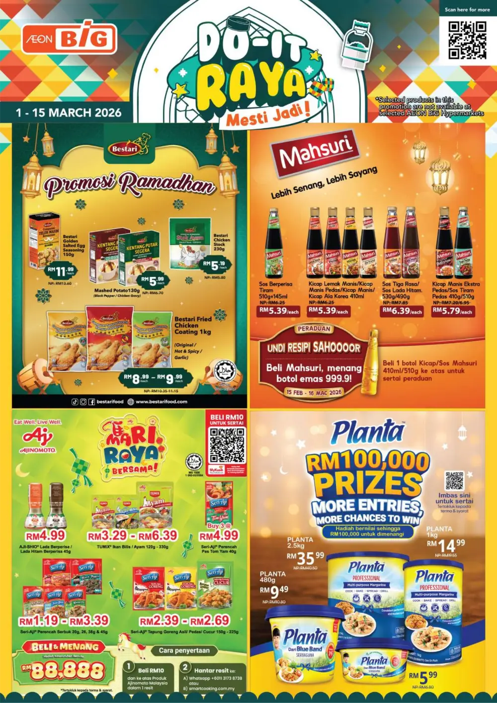 AEON BiG Do-It Raya Mesti Jadi Offer | Ends 15 March