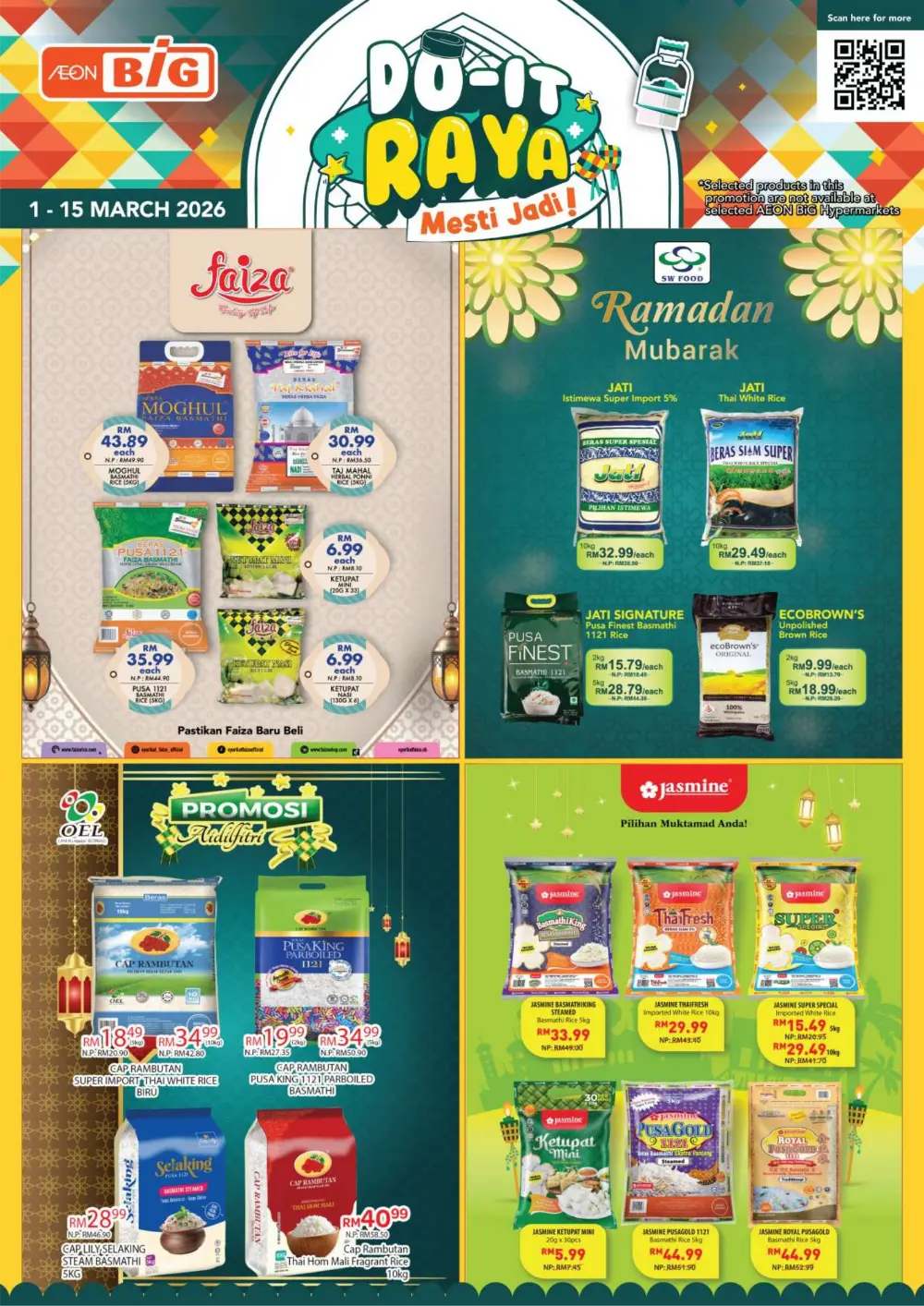 AEON BiG Do-It Raya Mesti Jadi Offer | Ends 15 March