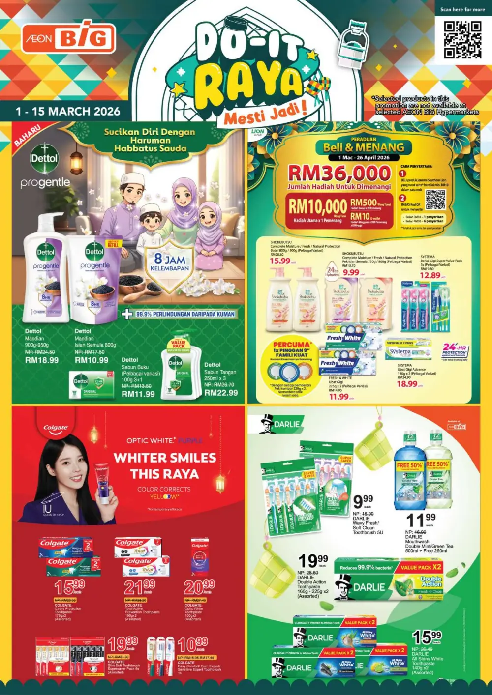AEON BiG Do-It Raya Mesti Jadi Offer | Ends 15 March