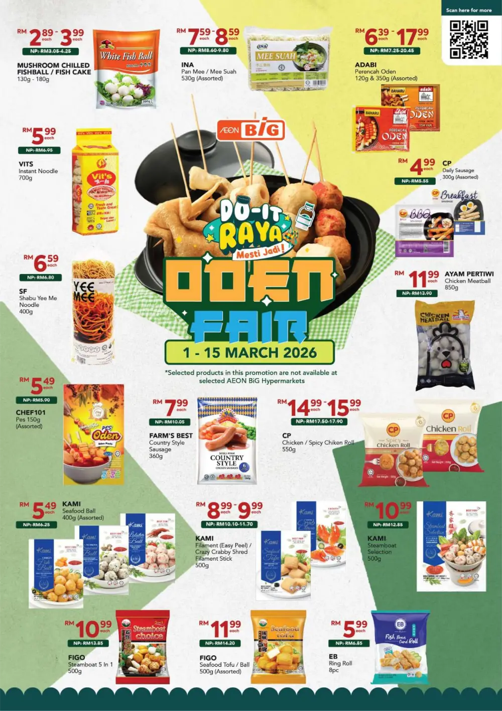 AEON BiG Do-It Raya Mesti Jadi Offer | Ends 15 March
