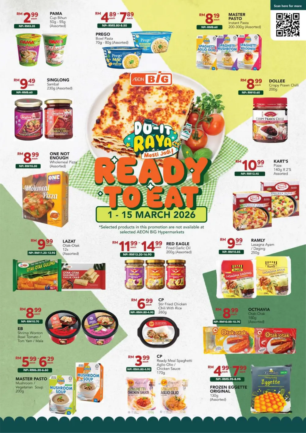 AEON BiG Do-It Raya Mesti Jadi Offer | Ends 15 March