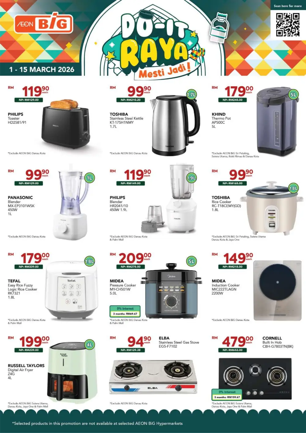 AEON BiG Do-It Raya Mesti Jadi Offer | Ends 15 March