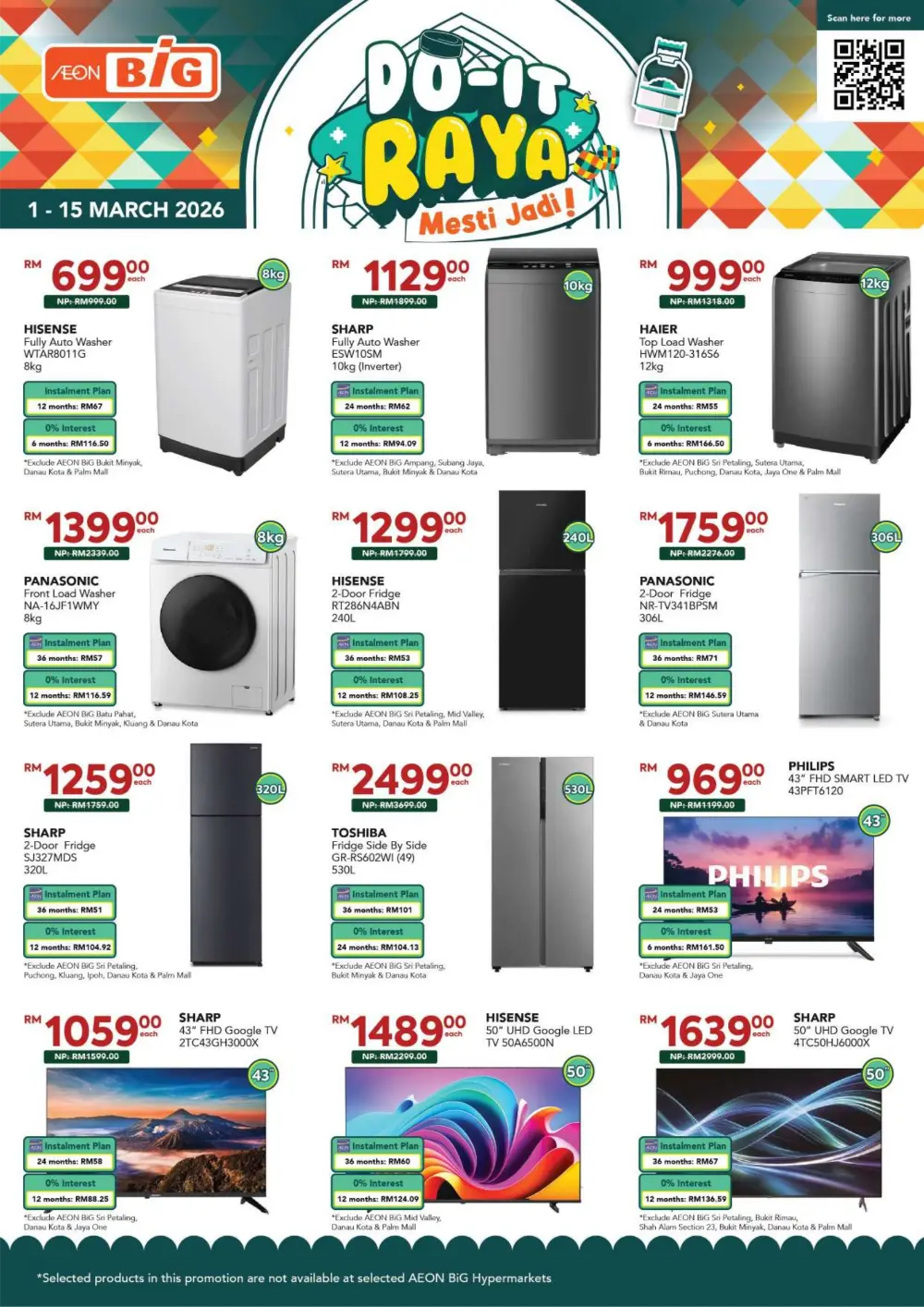 AEON BiG Do-It Raya Mesti Jadi Offer | Ends 15 March