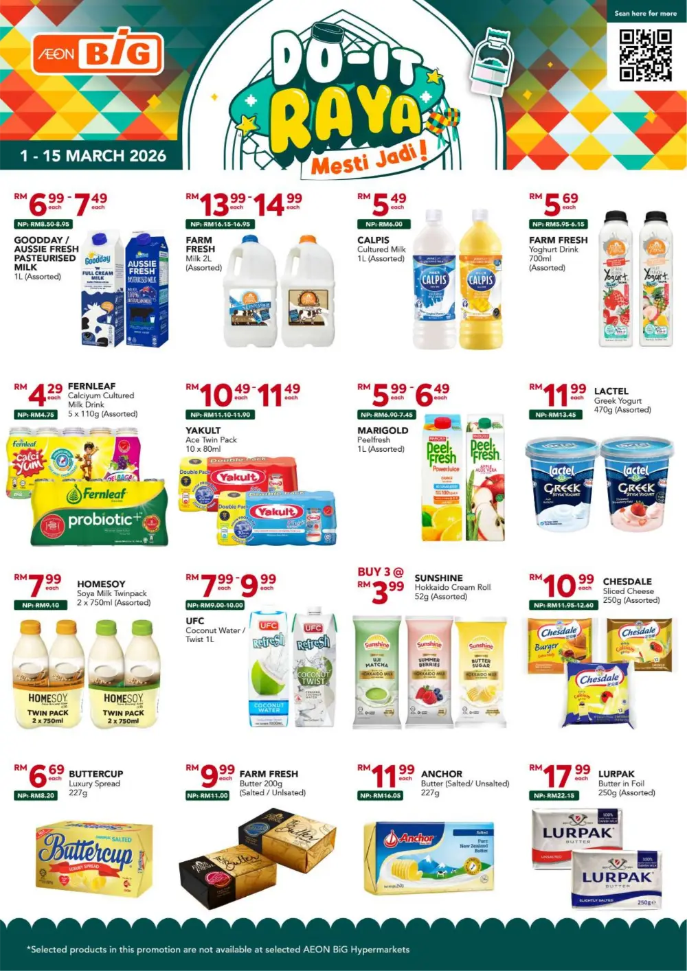 AEON BiG Do-It Raya Mesti Jadi Offer | Ends 15 March