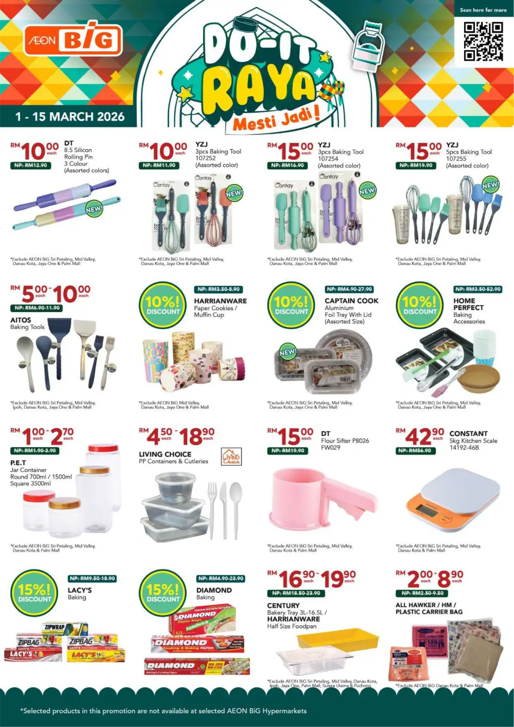 AEON BiG Do-It Raya Mesti Jadi Offer | Ends 15 March