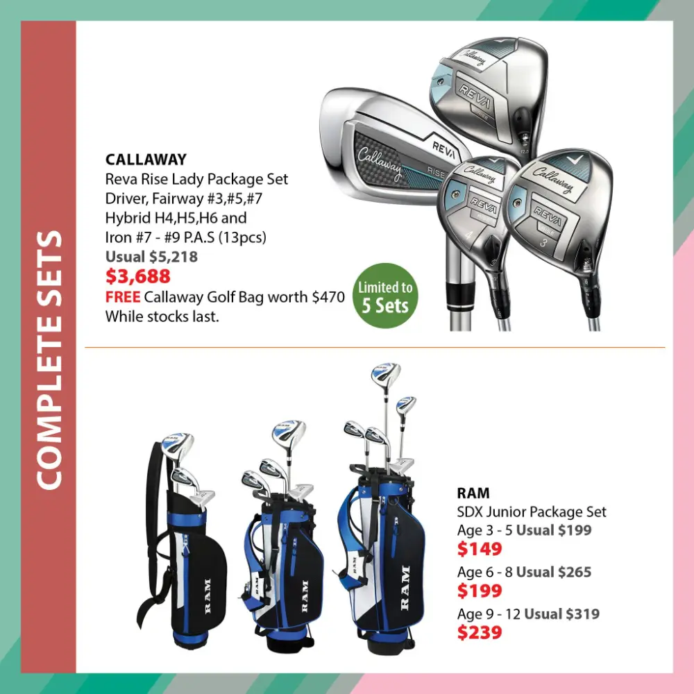 Isetan Golf Sale: 10% Voucher & Member Specials | Scotts | Ends 29 Mar