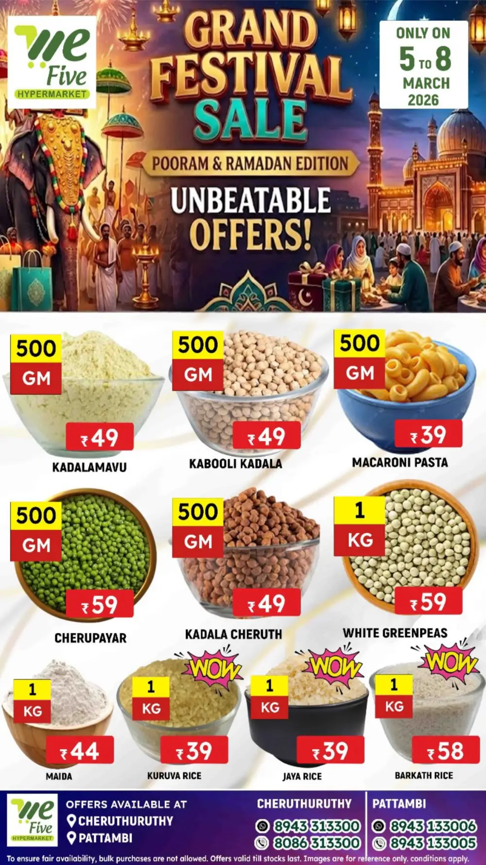 Grand Festival Offers