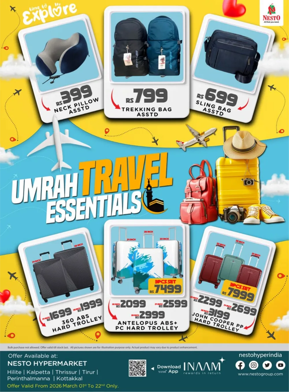 Ramadan Offers at Nesto Hypermarket Kalpetta | Valid till March 08