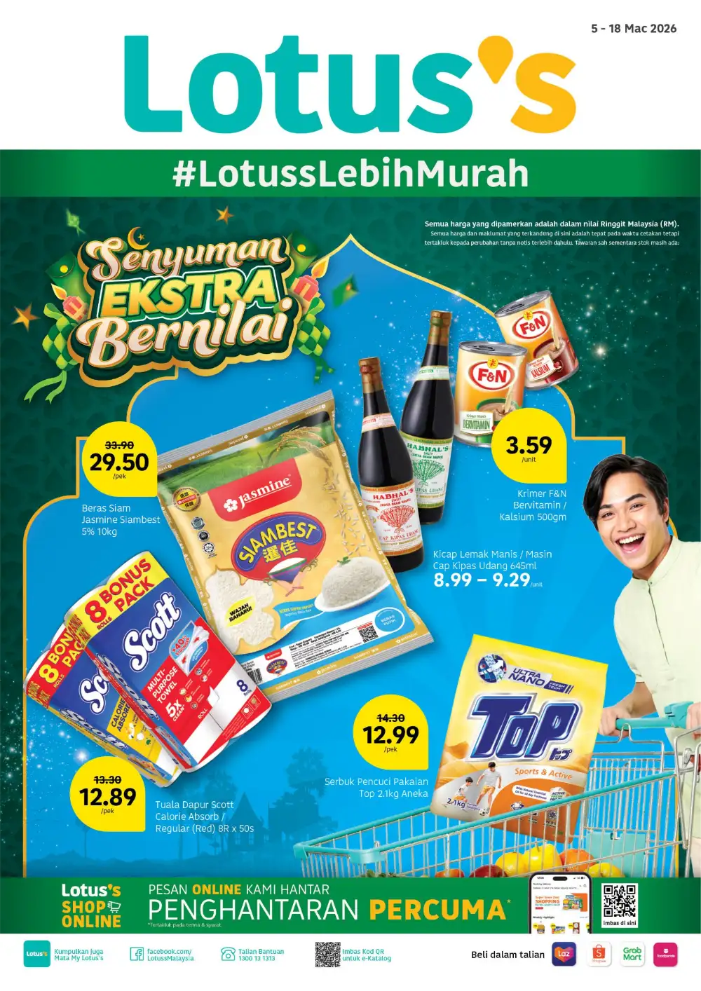 Lotus's Extra Value Offers | Lotus's Malaysia | Valid until 18 March