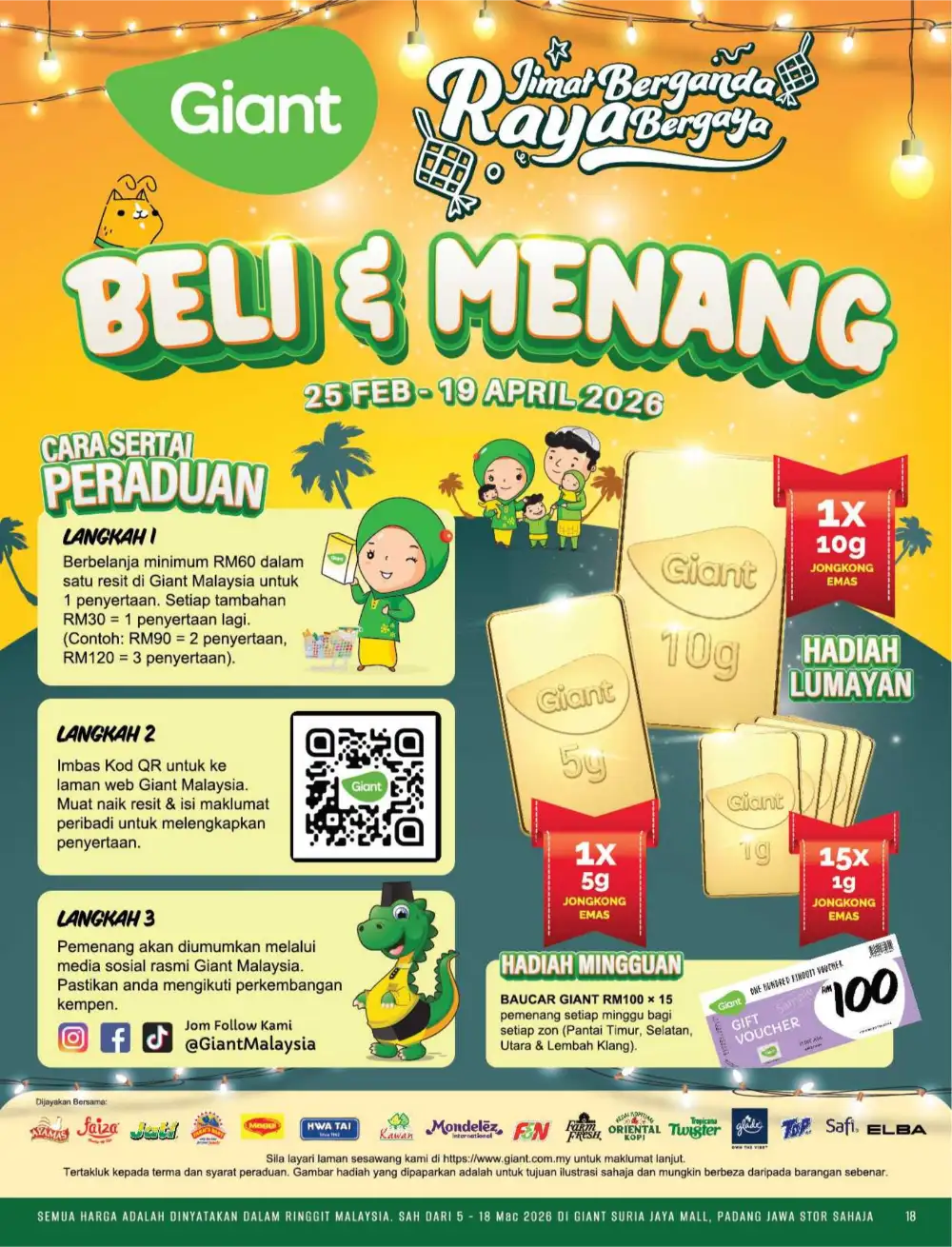 New Opening Offers at Giant Suria Jaya Mall | Ends 18 March