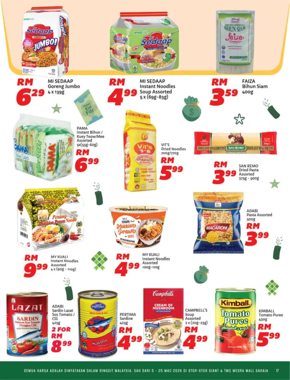 Raya Bergaya Deals | Giant Malaysia | Valid until 25 March 2026