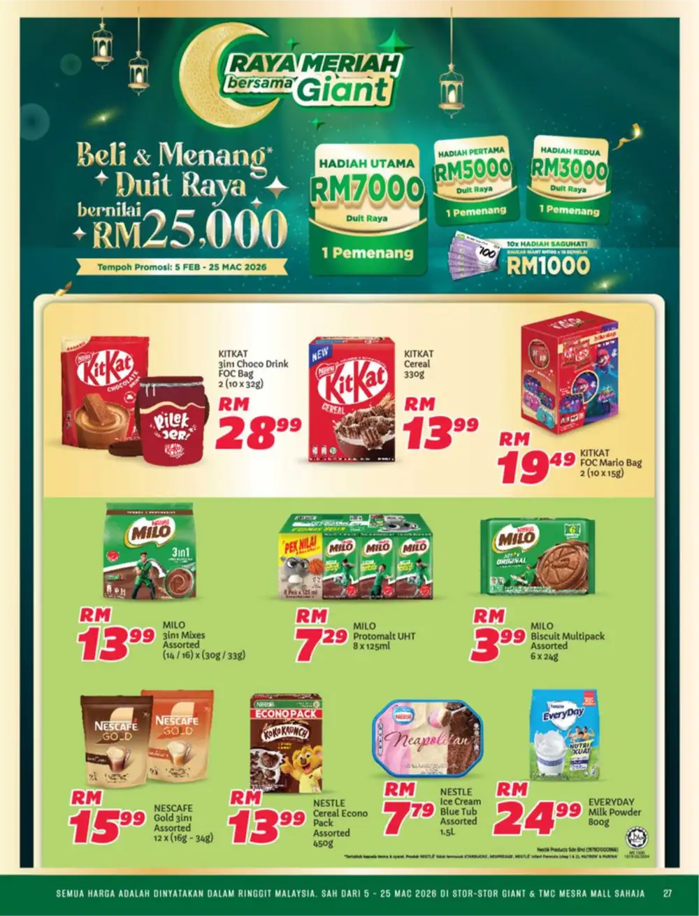 Raya Bergaya Deals | Giant Malaysia | Valid until 25 March 2026