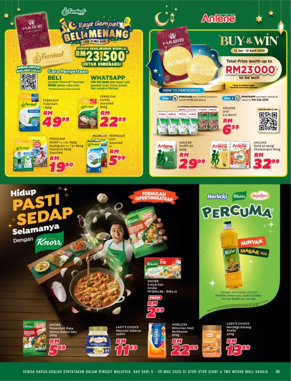 Raya Bergaya Deals | Giant Malaysia | Valid until 25 March 2026