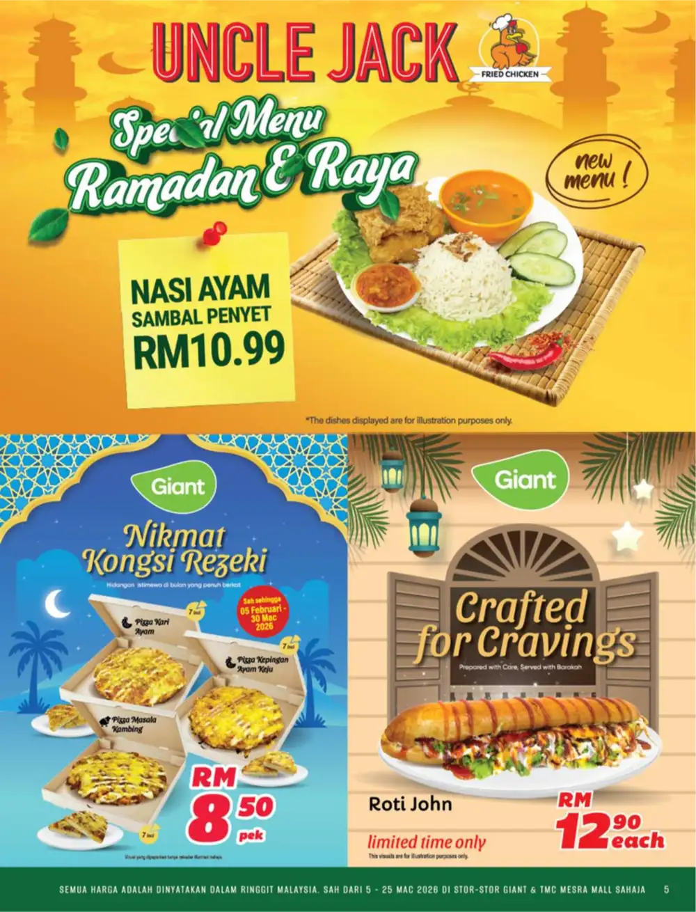 Raya Bergaya Deals | Giant Malaysia | Valid until 25 March 2026