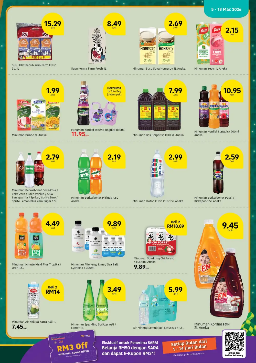 Lotus's Ramadan Offers | Jasmine Rice, Top & Scott Deals | Valid until 18 Mar 2026