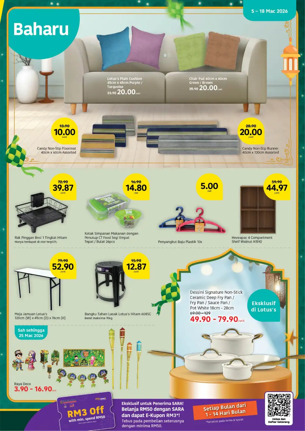 Lotus's Ramadan Offers | Jasmine Rice, Top & Scott Deals | Valid until 18 Mar 2026