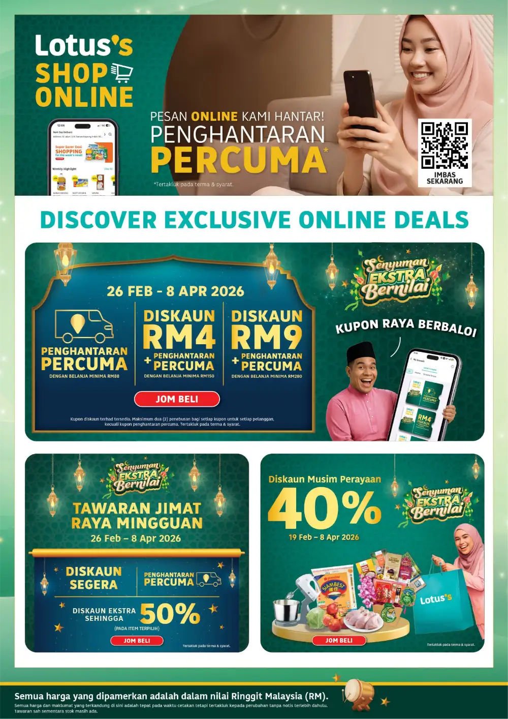 Lotus's Ramadan Offers | Jasmine Rice, Top & Scott Deals | Valid until 18 Mar 2026