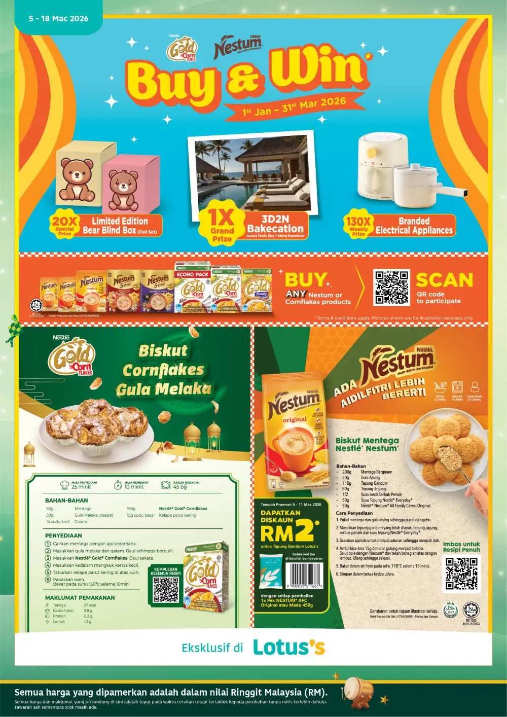 Lotus's Ramadan Offers | Jasmine Rice, Top & Scott Deals | Valid until 18 Mar 2026