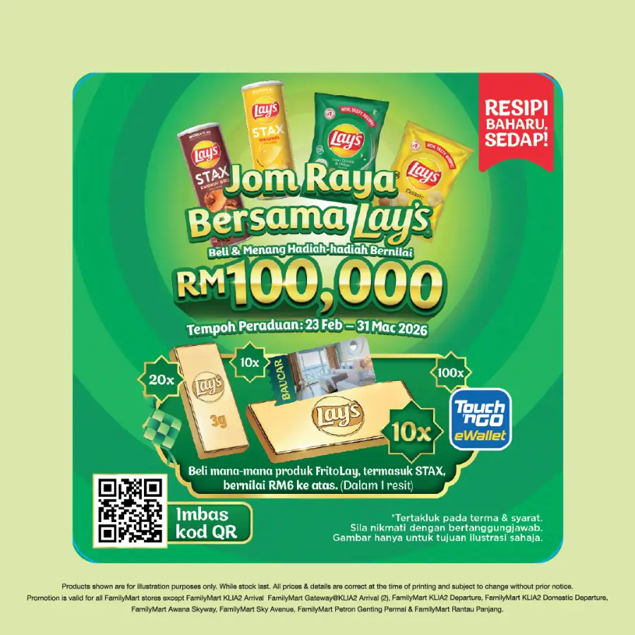 Balik Kampung Special | FamilyMart Malaysia Promo | Ends 14 Apr 2026