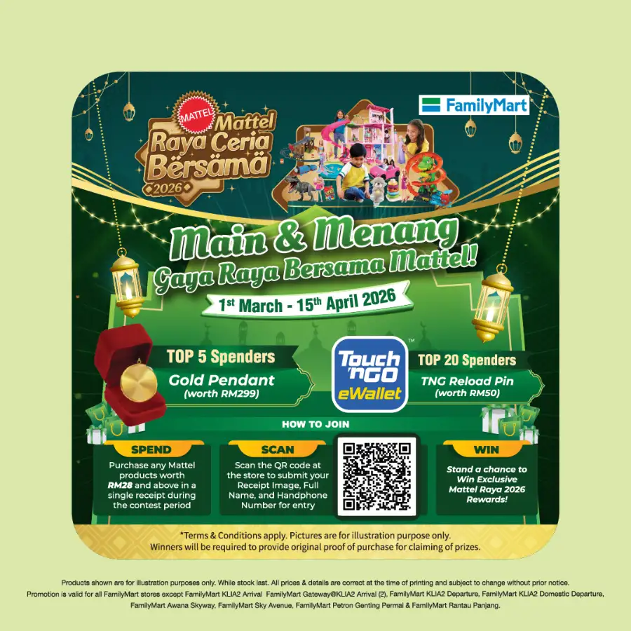 Balik Kampung Special | FamilyMart Malaysia Promo | Ends 14 Apr 2026