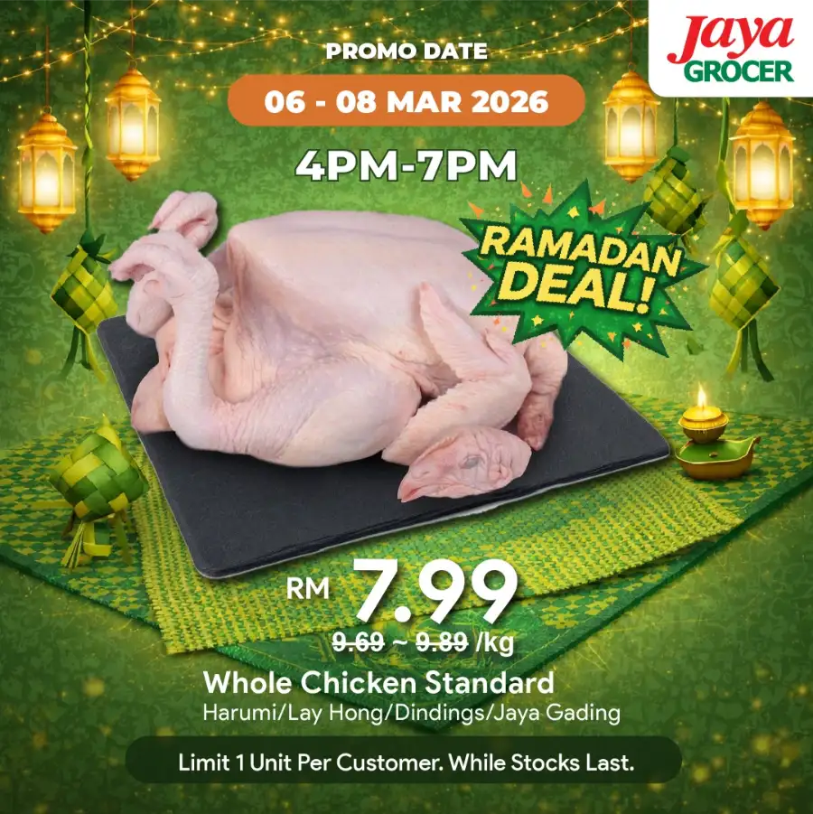 Ramadan Special Hour | Jaya Grocer | Ends 08 Mar 2026